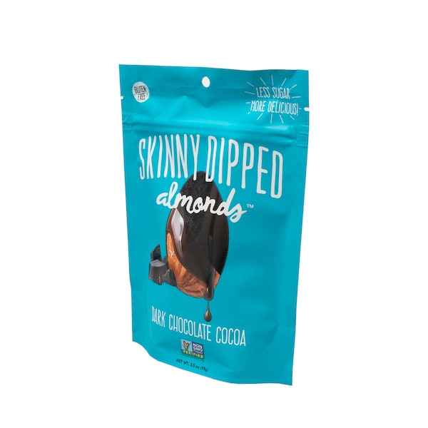 Skinny Dipped Almonds Cocoa Skinny Dipped Almonds 3.5 Oz. Bag, PK10